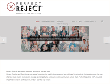 Tablet Screenshot of perfectreject.com